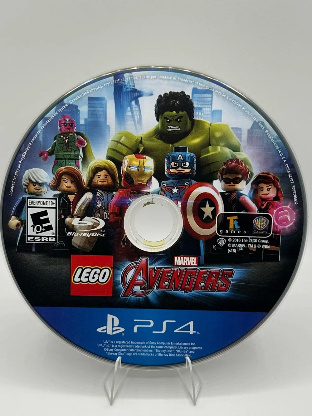 LEGO Marvel's Avengers (Sony PlayStation 4, 2016) CIB W/ Manual